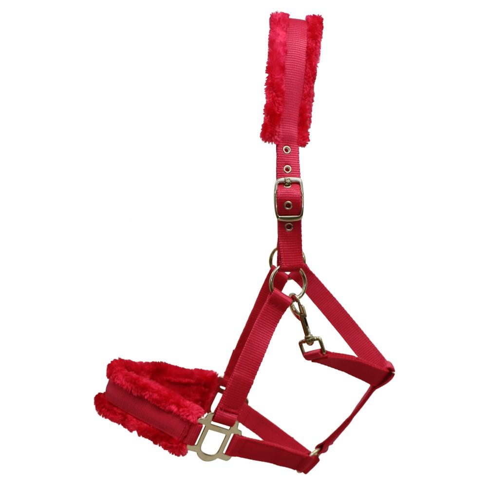 SHOWMASTER FLEECE LINED HALTER