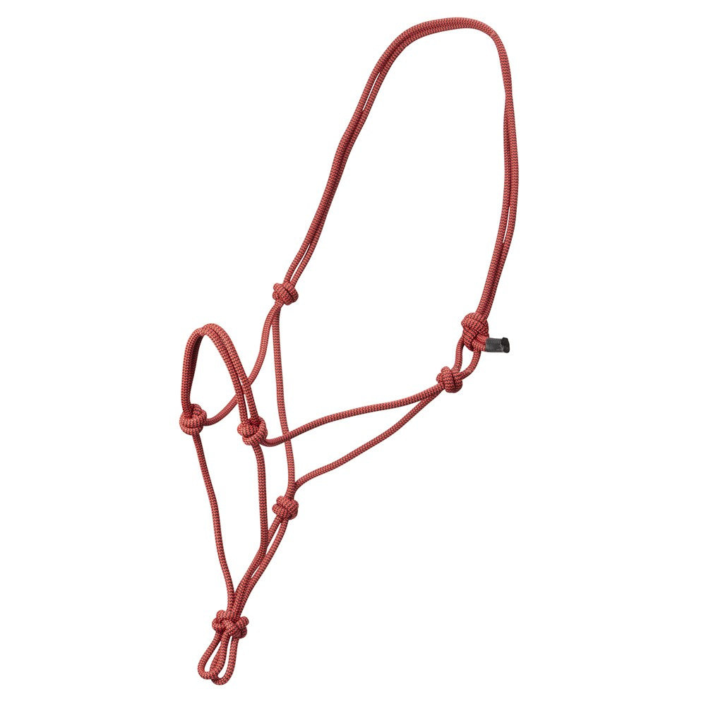 TEXAS TACK KNOTTED ROPE HALTER-Ranges Country