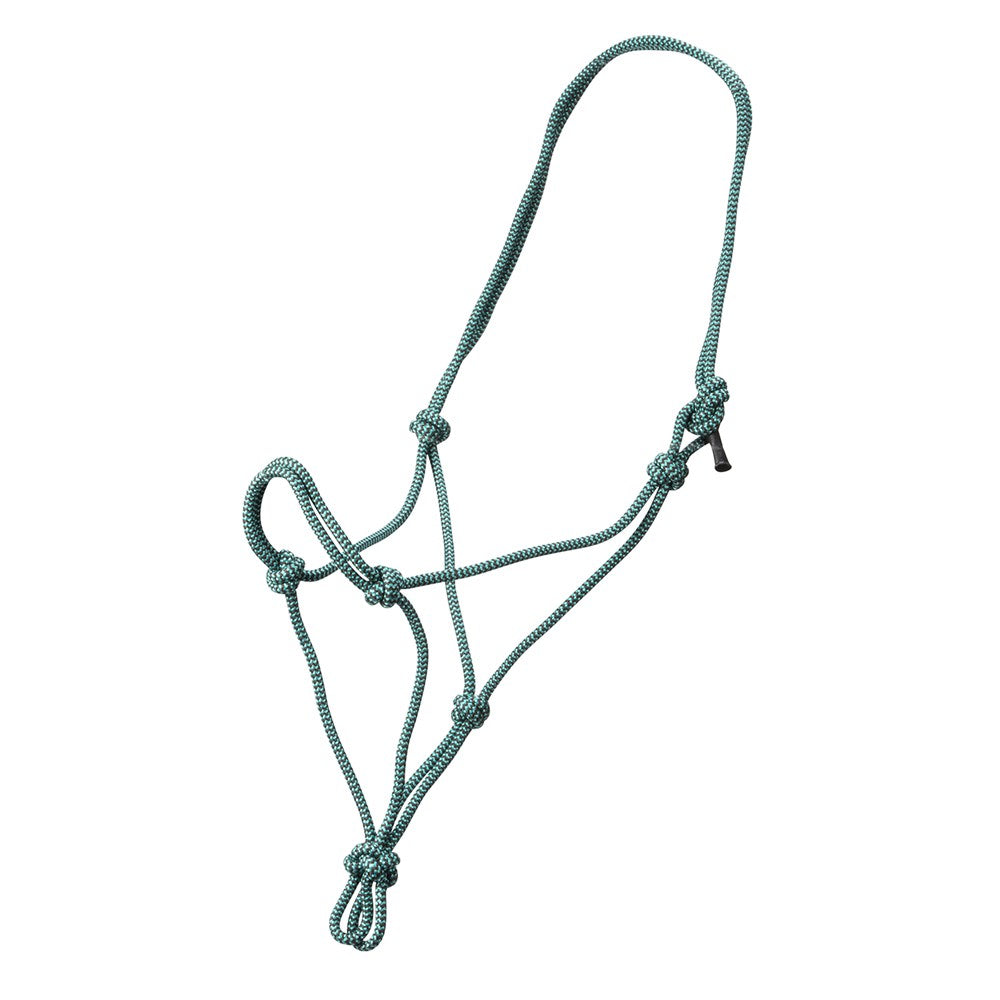 TEXAS TACK KNOTTED ROPE HALTER-Ranges Country