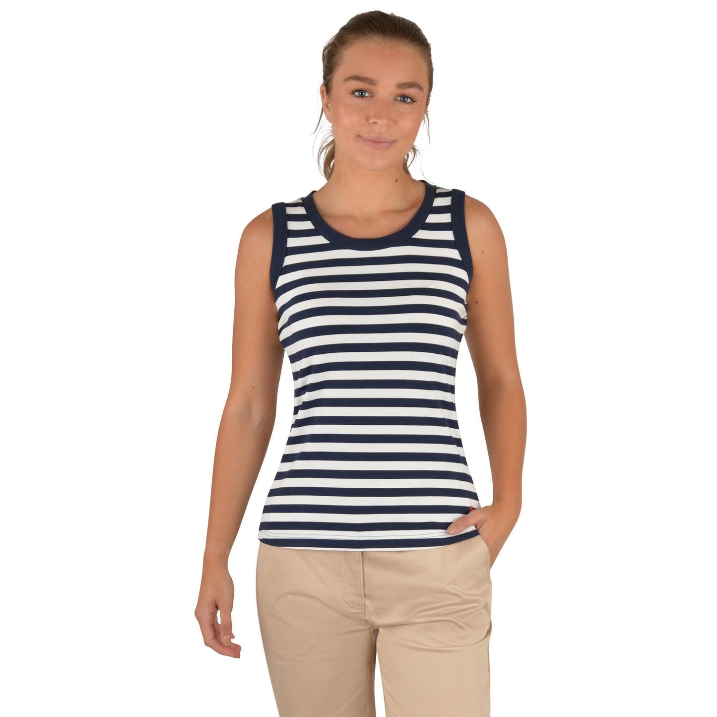 THOMAS COOK WOMENS EVA STRIPE TANK-Ranges Country