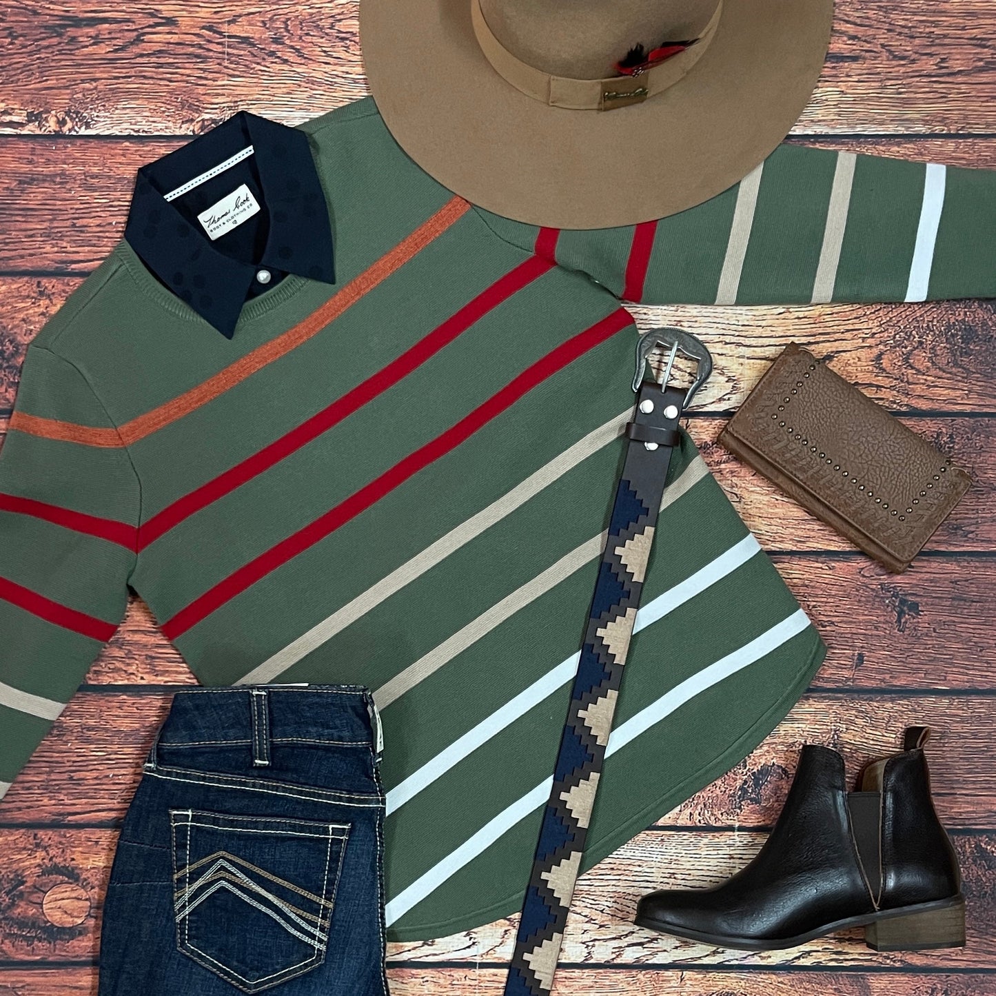 THOMAS COOK WOMENS EVELYN MILANO KNIT JUMPER