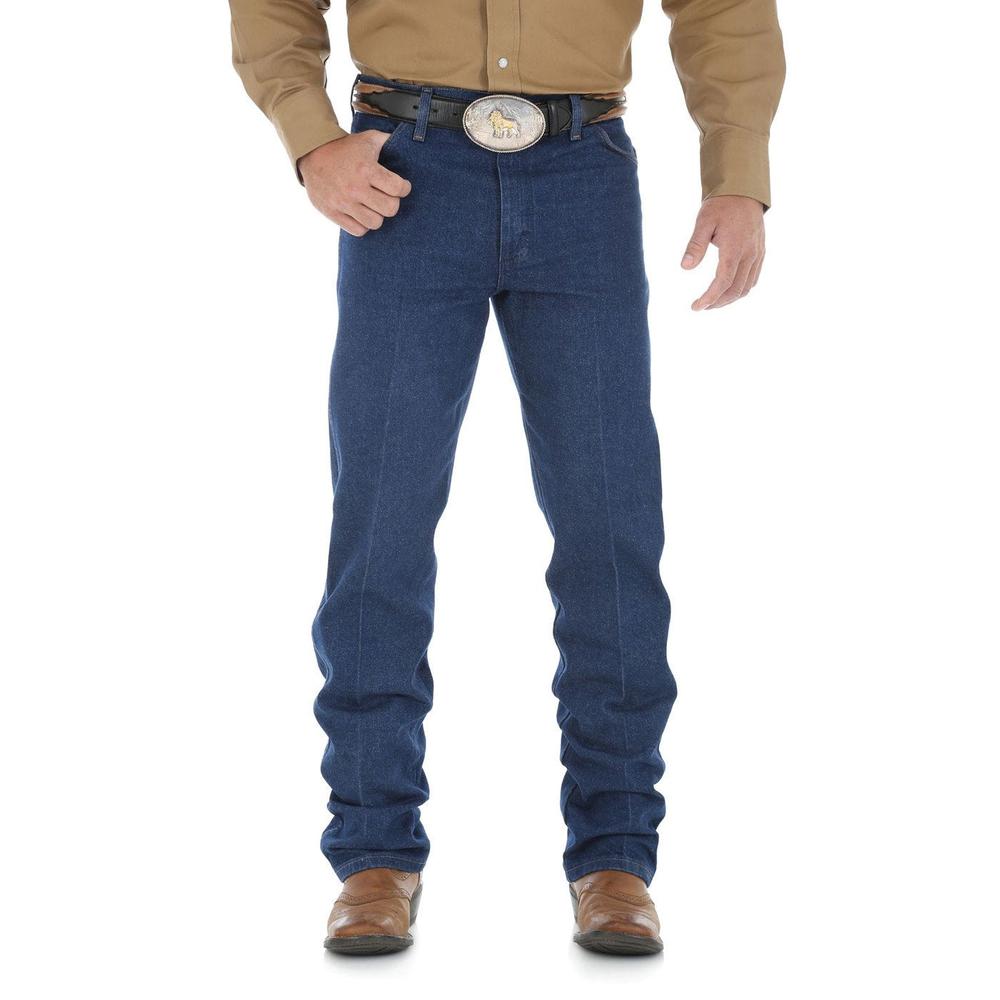 WRANGLER MENS ORIGINAL JEANS (34 LEG)