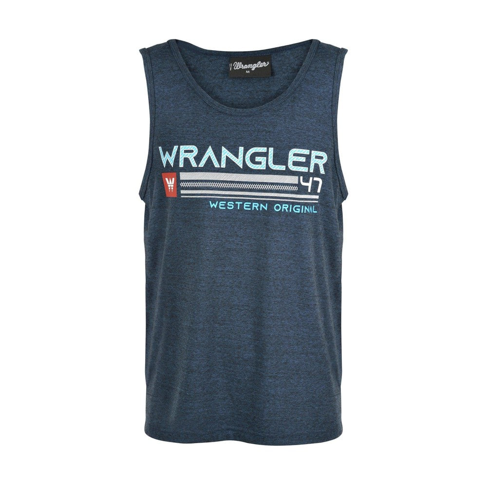 WRANGLER MENS ROSS SINGLET-Ranges Country