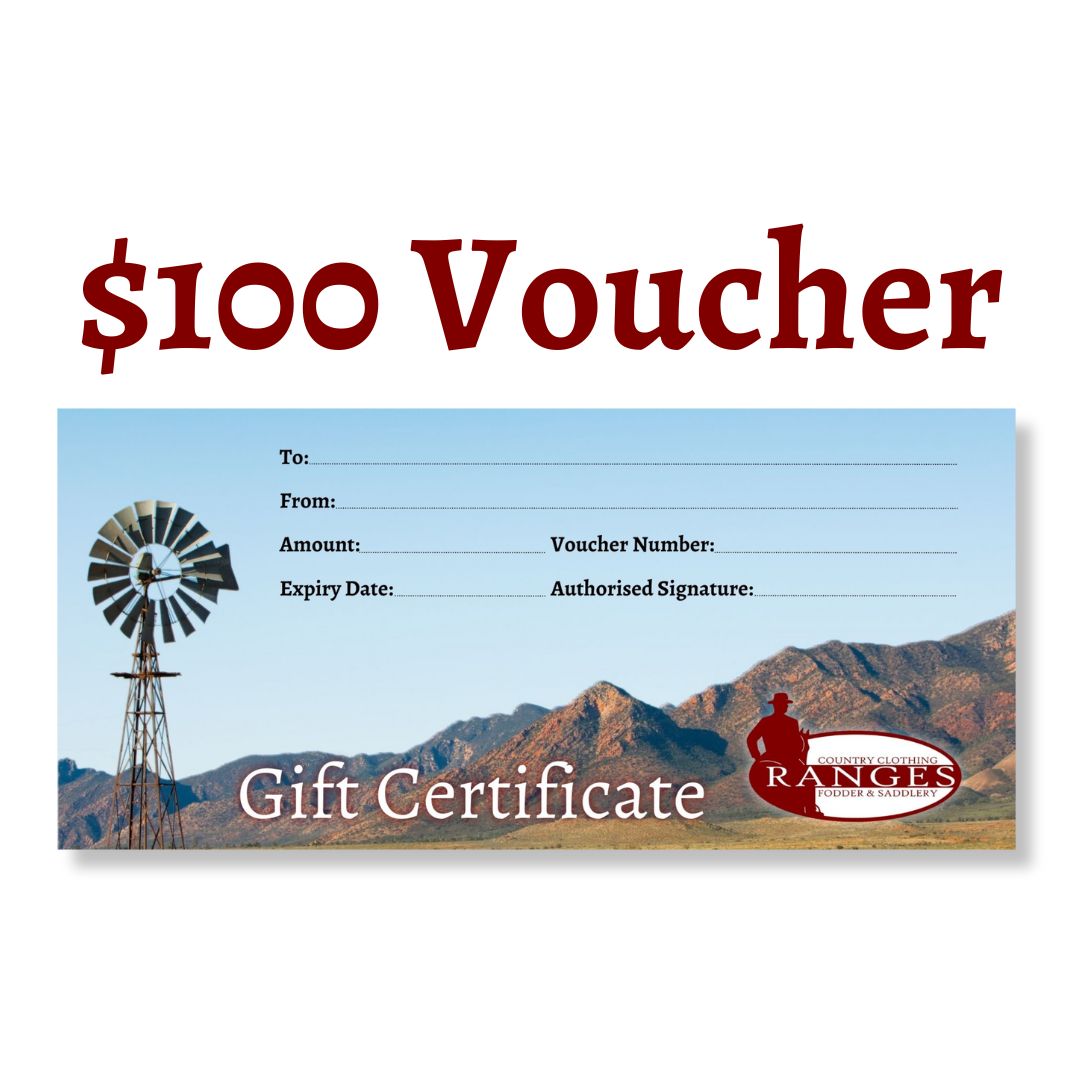 $100 RANGES COUNTRY GIFT CERTIFICATE-Ranges Country