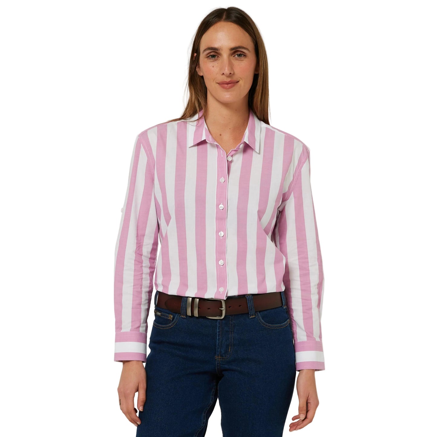 PILBARA WOMENS JACQUELIN CLASSIC COTTON SHIRT