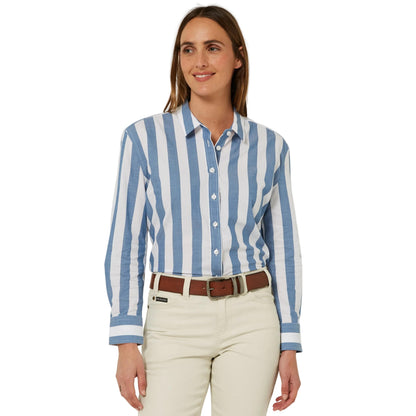 PILBARA WOMENS JACQUELIN CLASSIC COTTON SHIRT