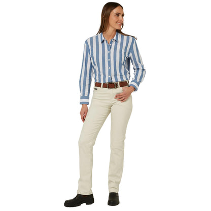 PILBARA WOMENS JACQUELIN CLASSIC COTTON SHIRT