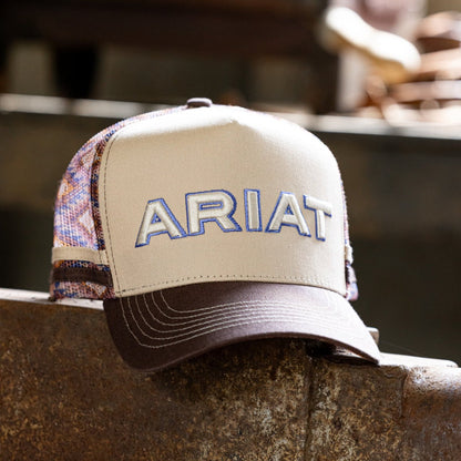 ARIAT AZTEC BLANKET TRUCKER CAP