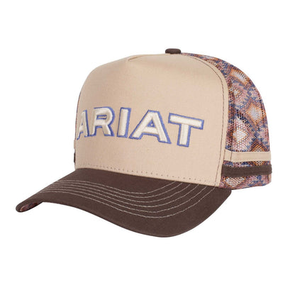 ARIAT AZTEC BLANKET TRUCKER CAP-Ranges Country