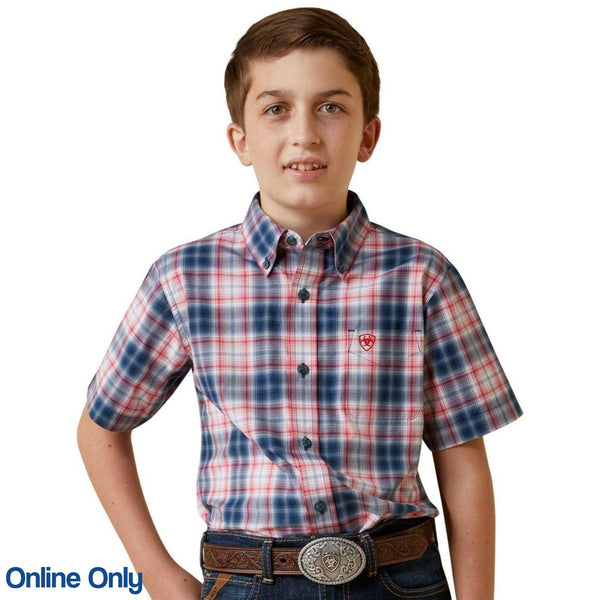 ARIAT BOYS PRO SERIES OLEN CLASSIC SHIRT-Ranges Country