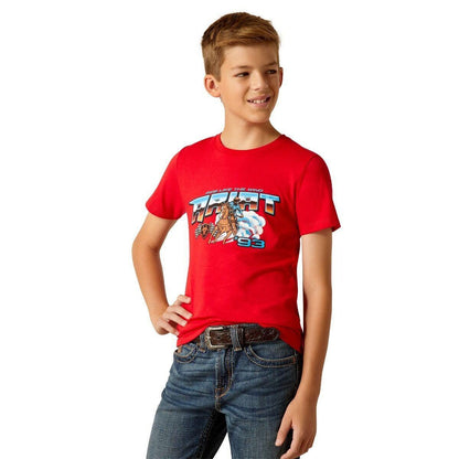 ARIAT BOYS RACING 93 TEE-Ranges Country