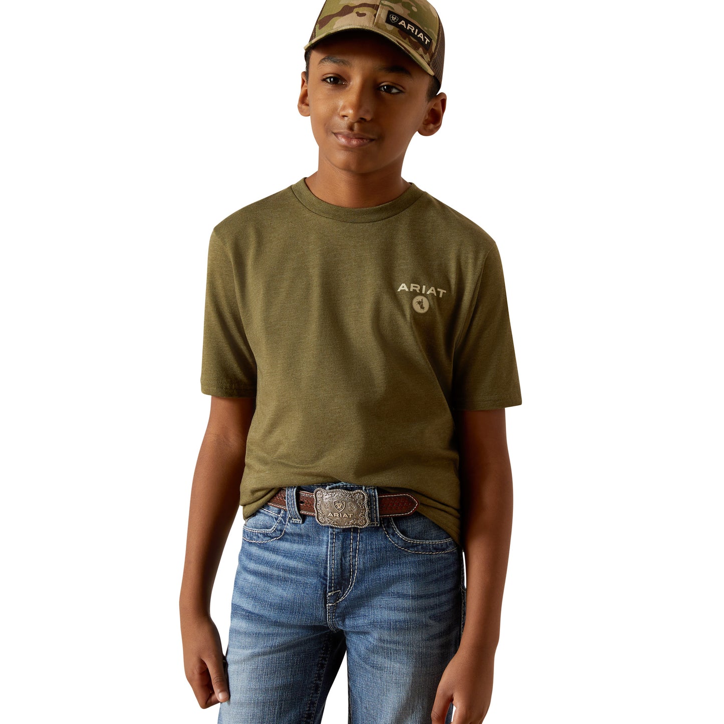ARIAT BOYS ROPED DIAMOND TEE
