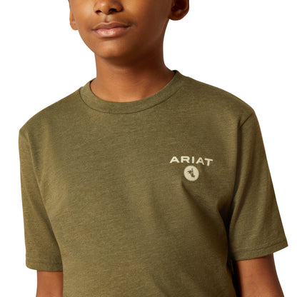 ARIAT BOYS ROPED DIAMOND TEE