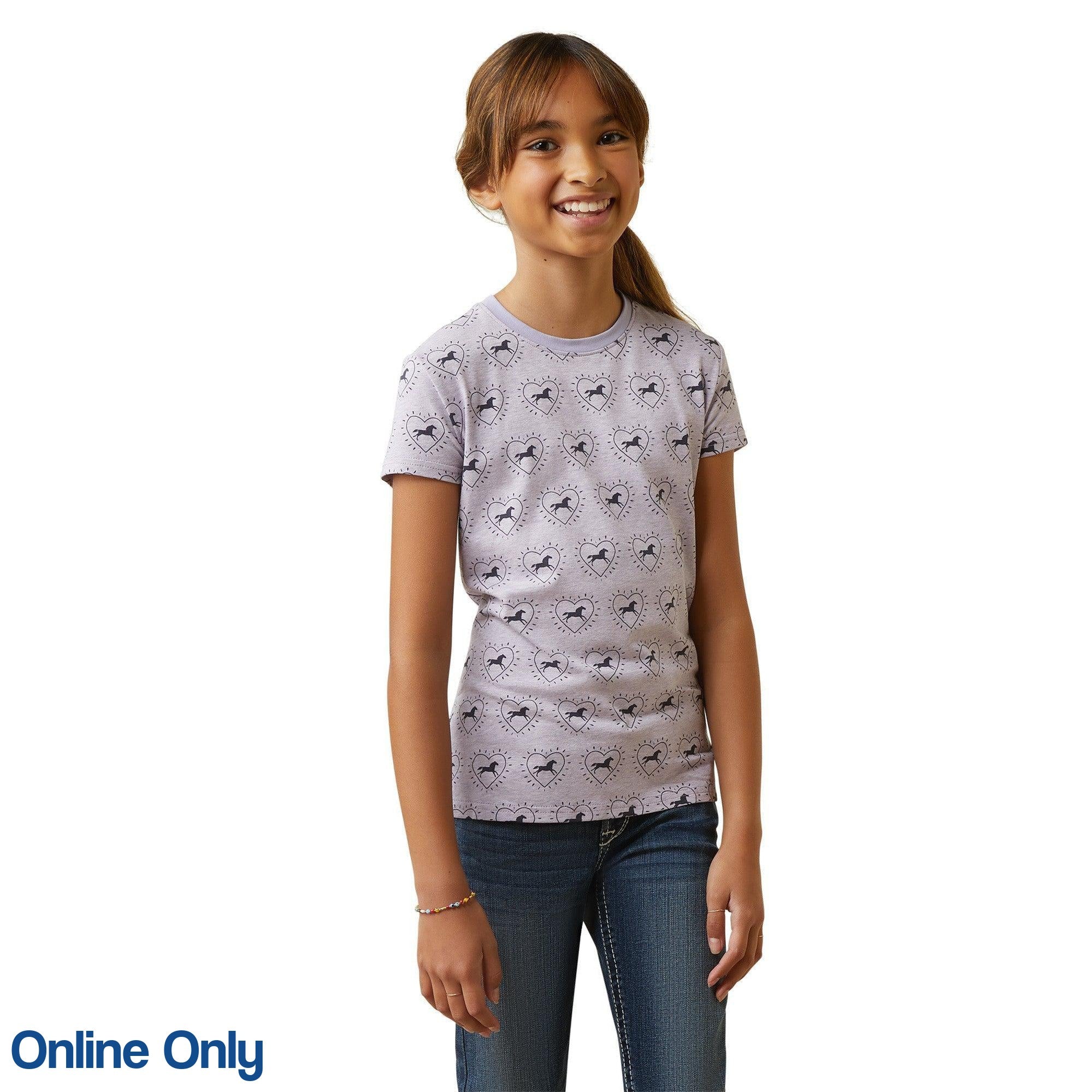 ARIAT GIRLS SO LOVE TEE-Ranges Country