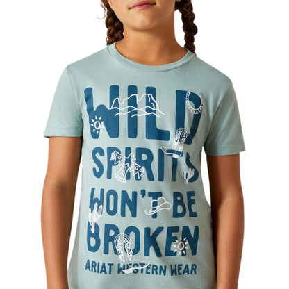 ARIAT GIRLS WILD SPIRITS TEE