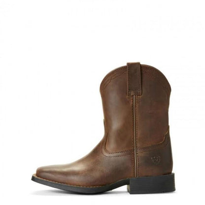 ARIAT KIDS ROPER WIDE SQUARE TOE BOOTS