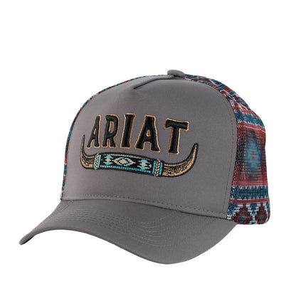 ARIAT LONG HORN TRUCKER CAP-Ranges Country