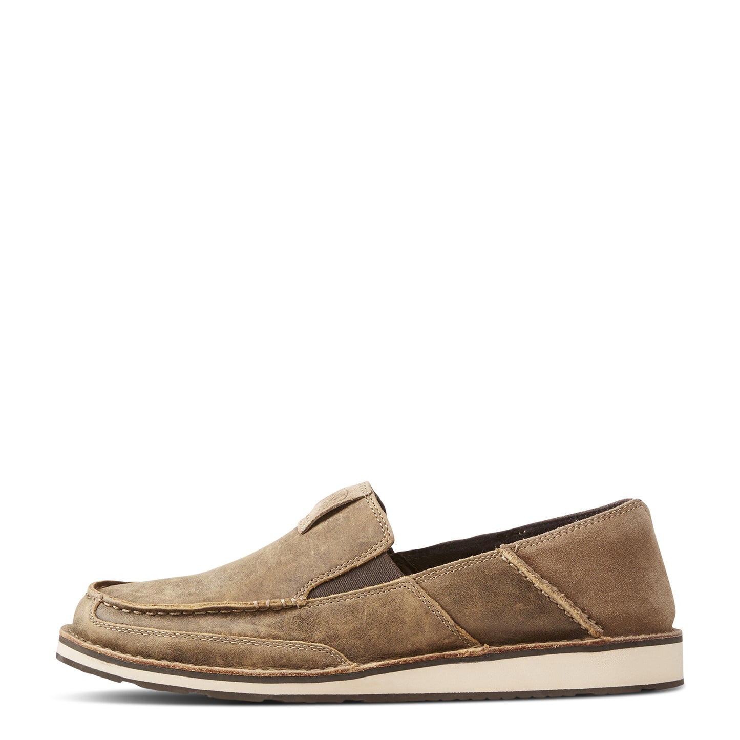 ARIAT MENS BROWN BOMBER CRUISER MOCCASINS