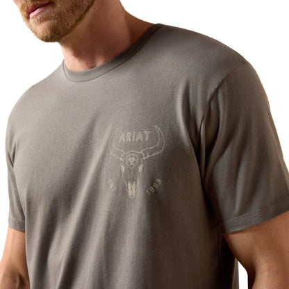 ARIAT MENS DESERT BADGE TRADITION TEE
