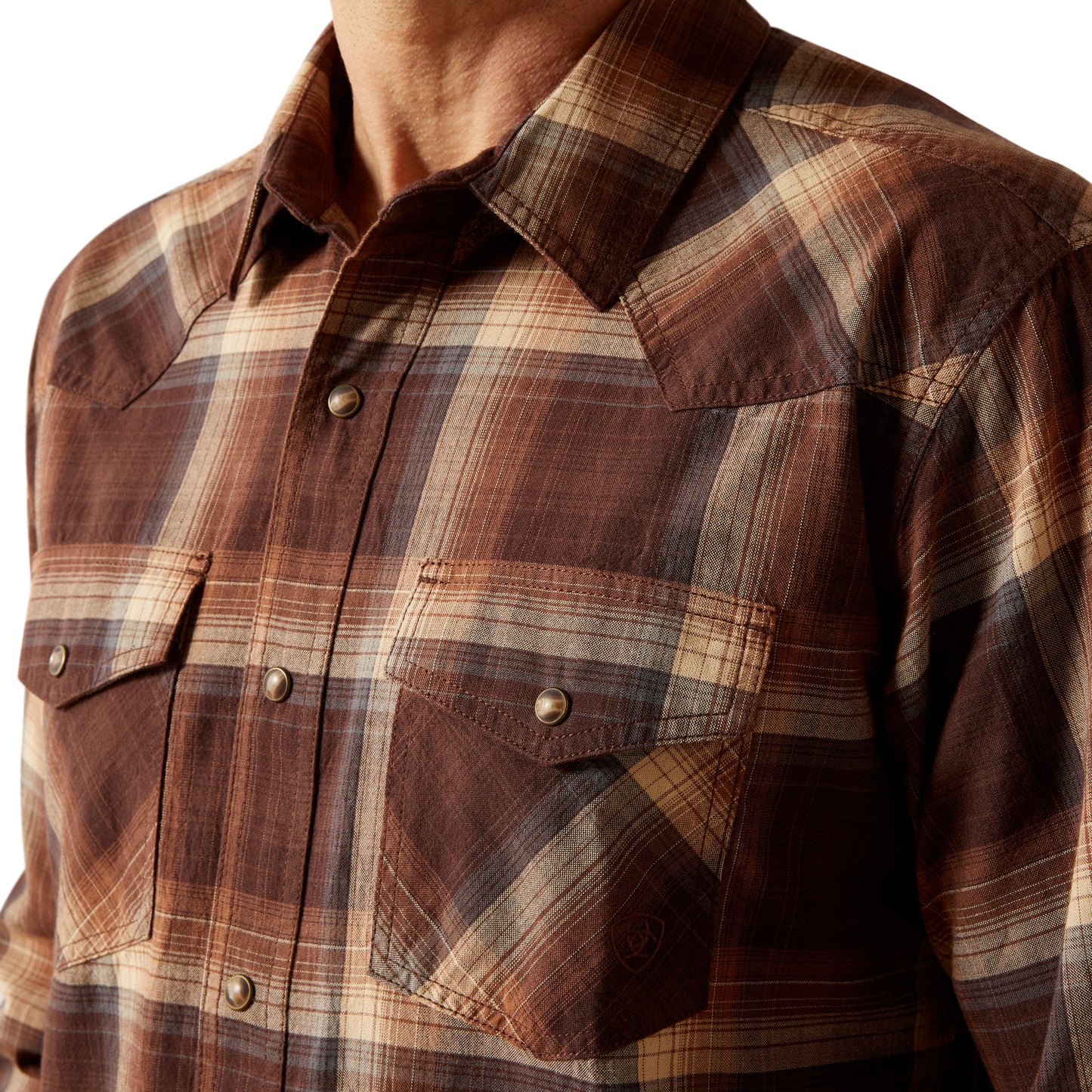 ARIAT MENS HODGES RETRO SNAP SHIRT