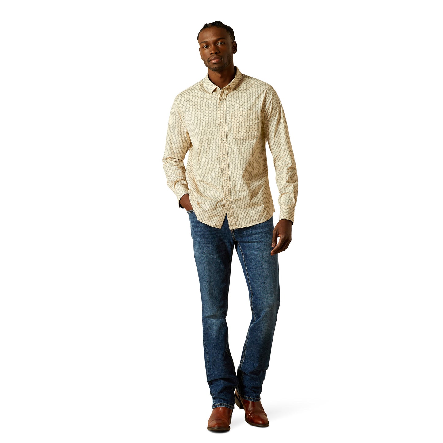 ARIAT MENS MAVERICK MODERN SHIRT