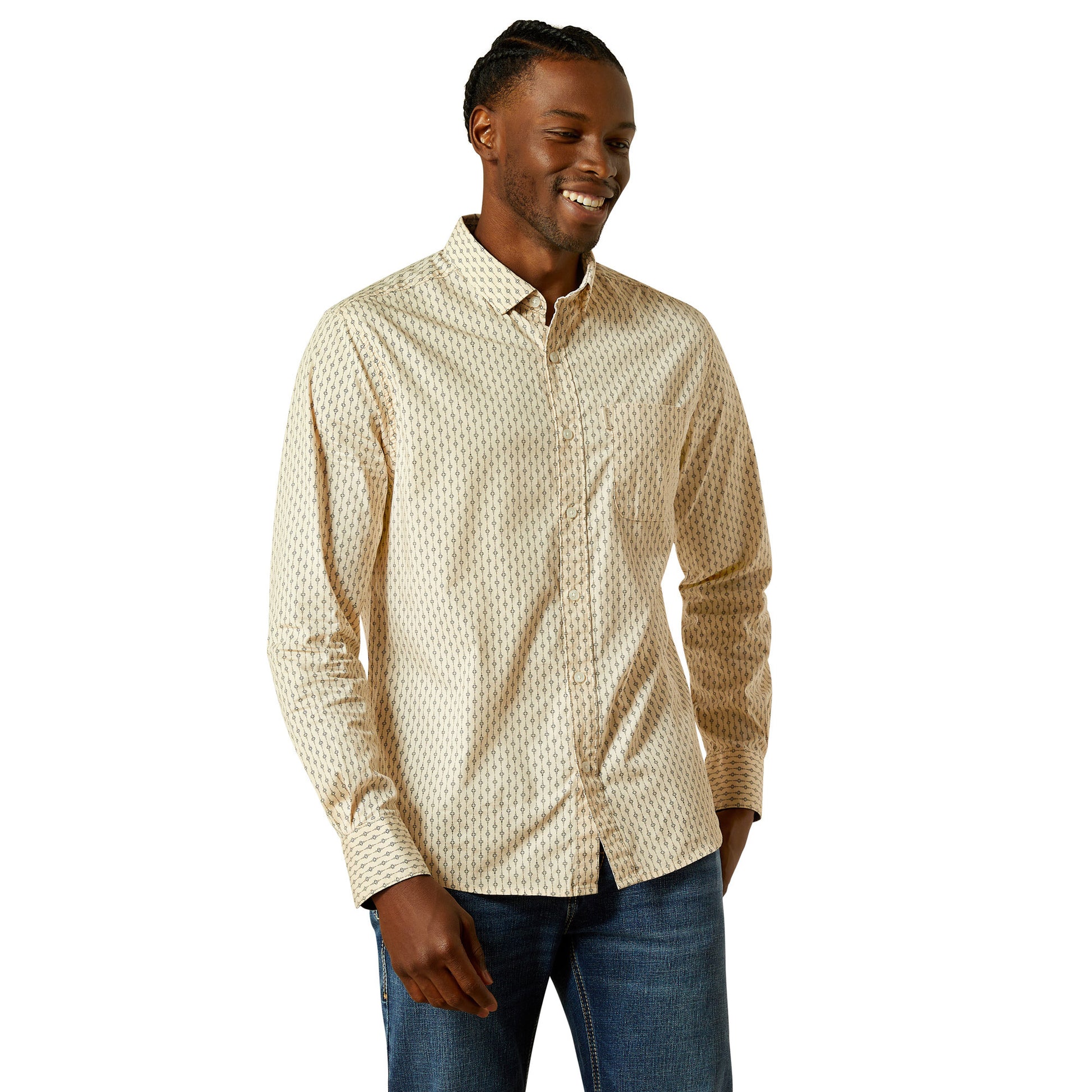 ARIAT MENS MAVERICK MODERN SHIRT-Ranges Country