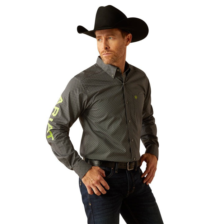 ARIAT MENS OBI FITTED SHIRT-Ranges Country