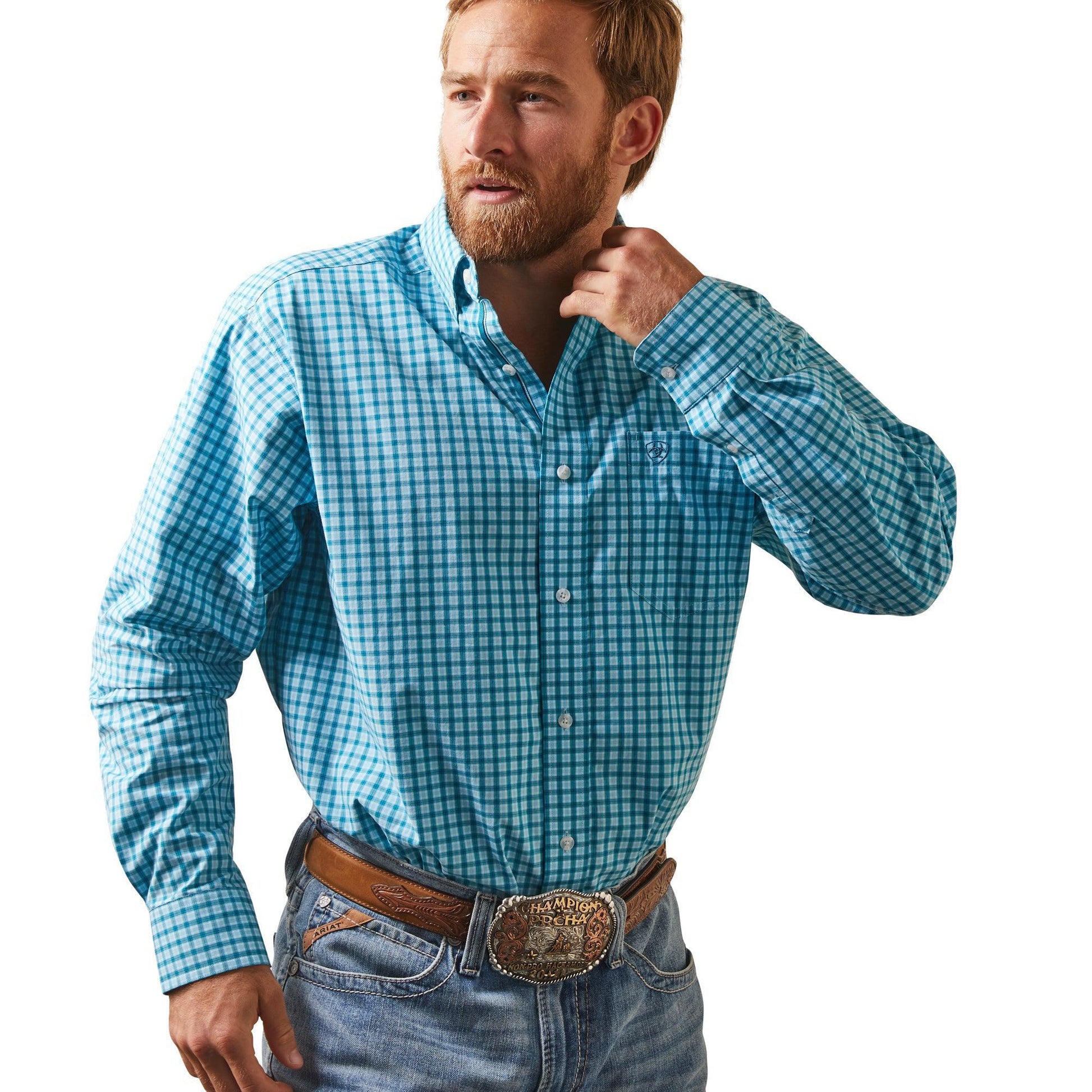 ARIAT MENS PRO SERIES KALVIN CLASSIC SHIRT-Ranges Country