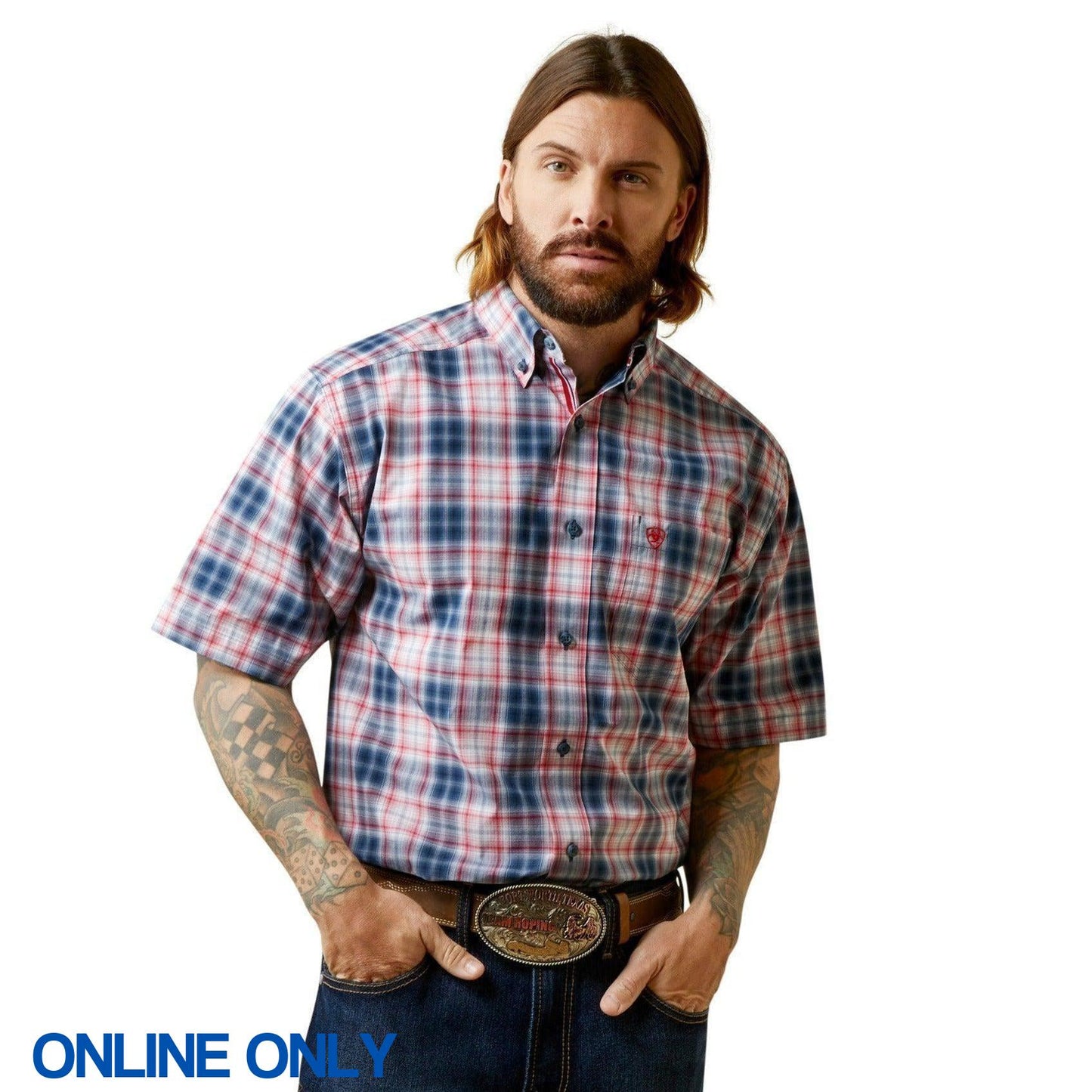 ARIAT MENS PRO SERIES OLEN CLASSIC SHIRT-Ranges Country