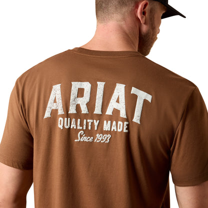 ARIAT MENS QUALITY WOOD STATES TEE