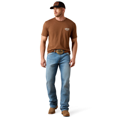 ARIAT MENS QUALITY WOOD STATES TEE