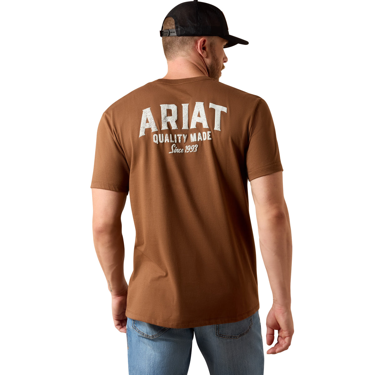 ARIAT MENS QUALITY WOOD STATES TEE