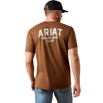 ARIAT MENS QUALITY WOOD STATES TEE
