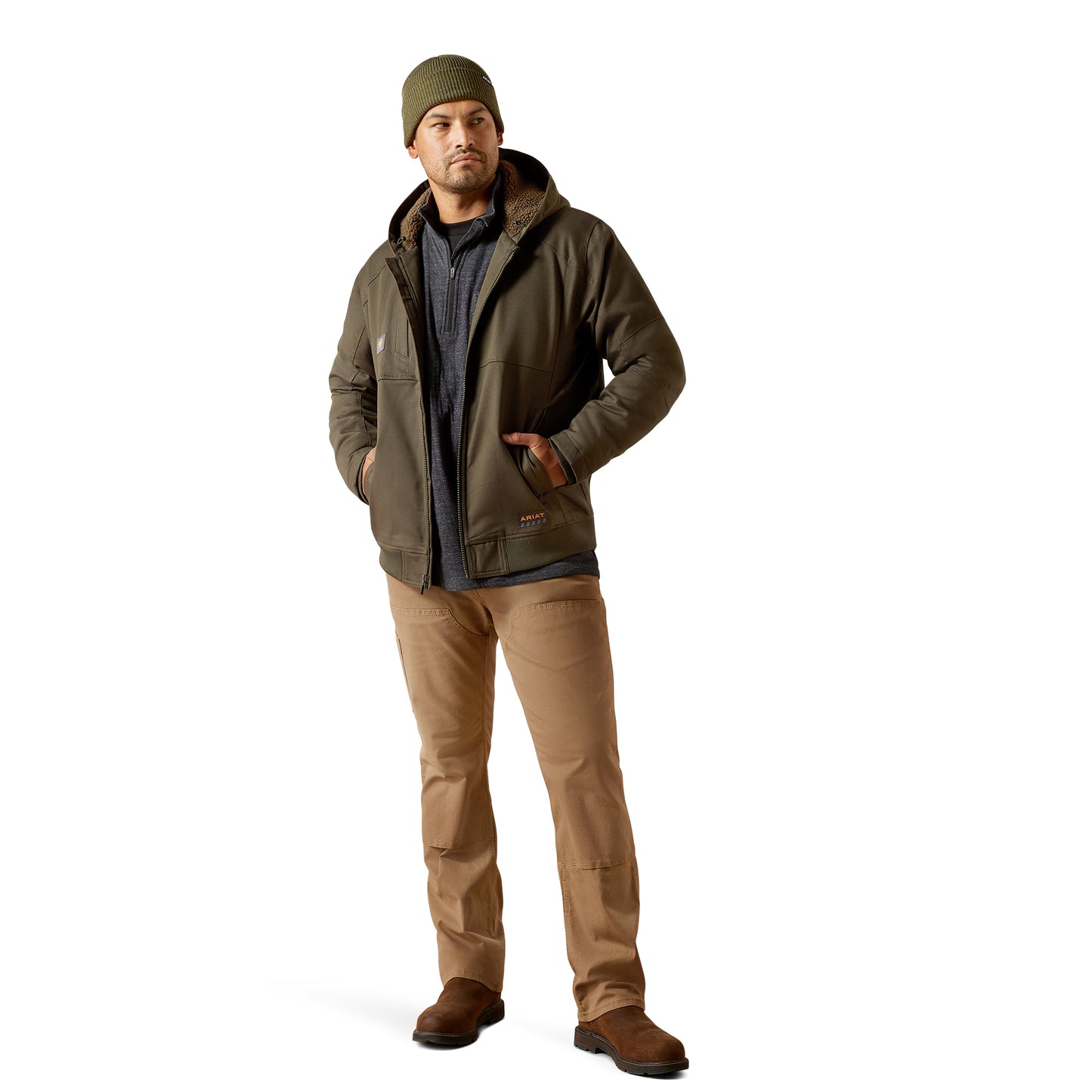 ARIAT MENS REBAR DURACANVAS JACKET