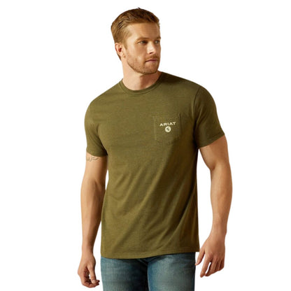 ARIAT MENS ROPED DIAMOND TEE