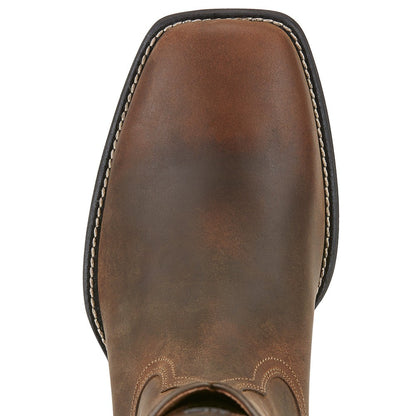 ARIAT MENS ROPER WIDE SQUARE TOE BOOTS