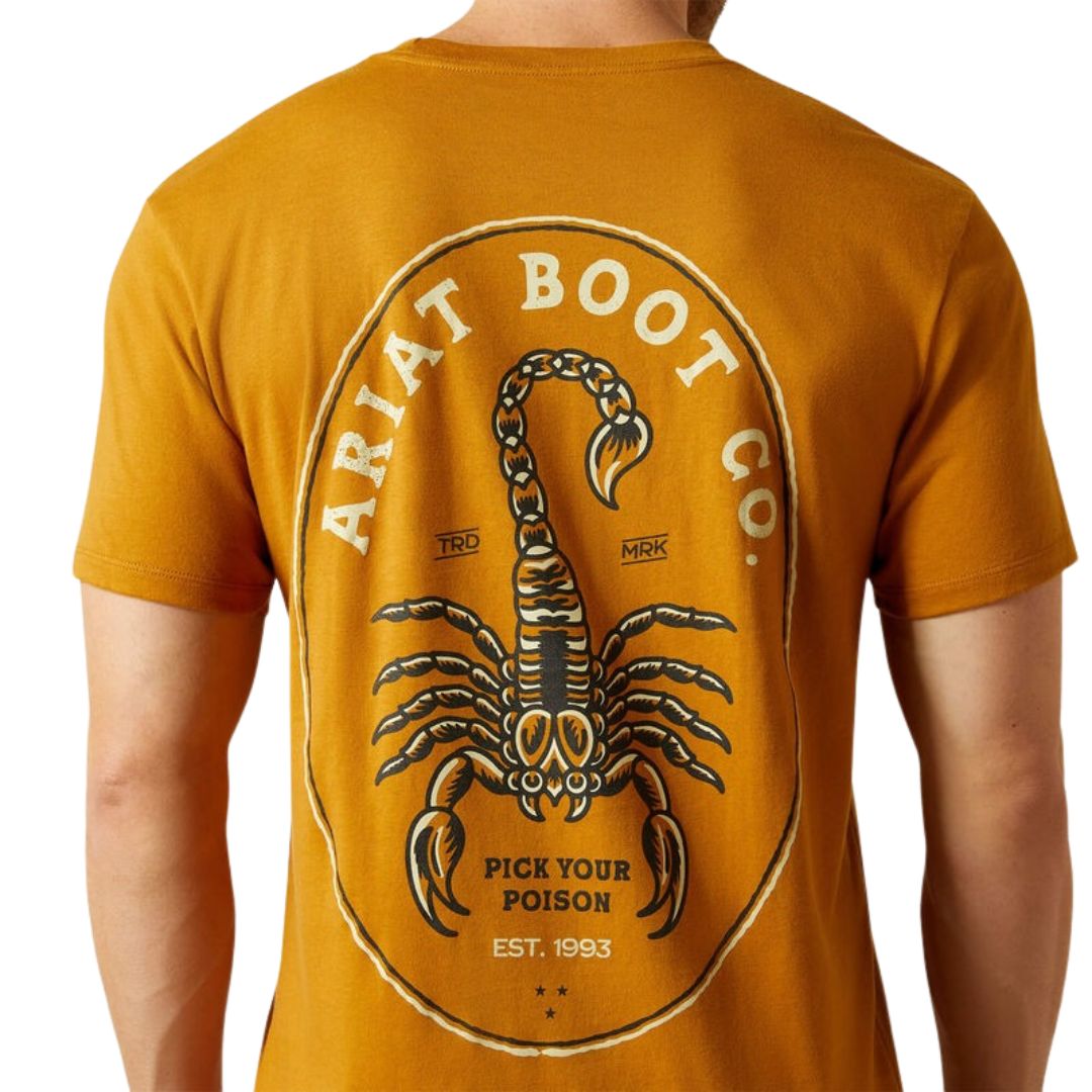 ARIAT MENS SCORPION SEAL TEE
