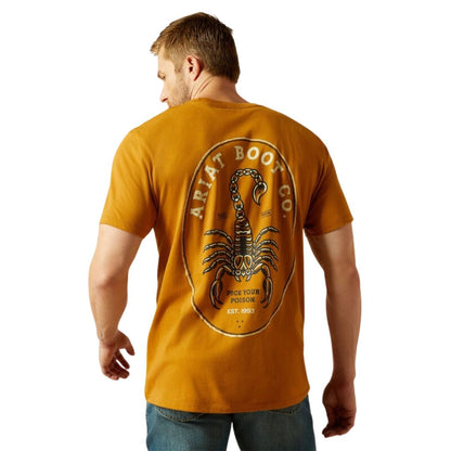 ARIAT MENS SCORPION SEAL TEE-Ranges Country