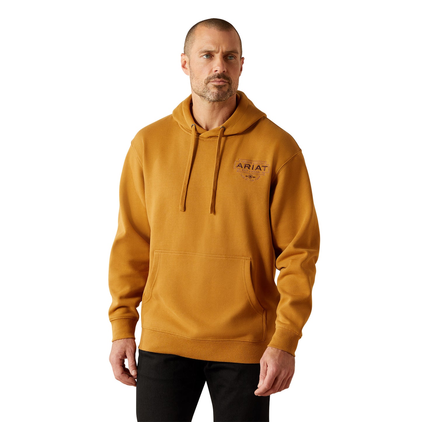 ARIAT MENS SOUTHWEST SIMPLE BUCKLE HOODY-Ranges Country
