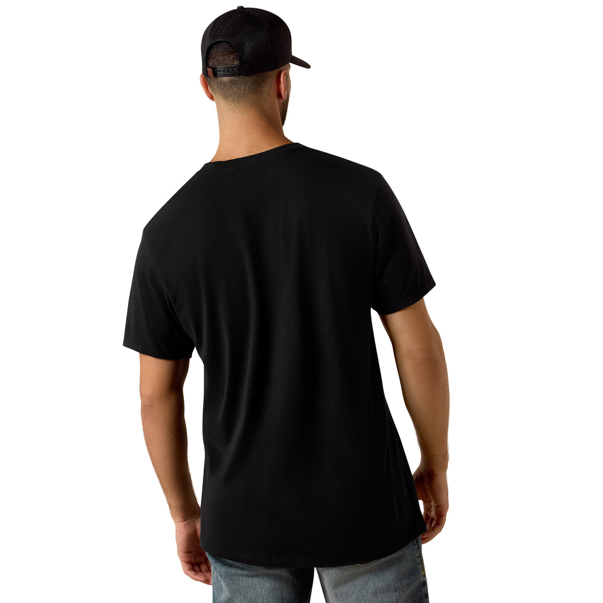 ARIAT MENS STIPPLE HORIZON TEE
