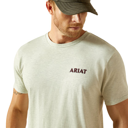 ARIAT MENS STRAIGHT SHOOTER TEE