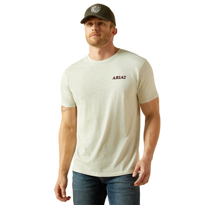 ARIAT MENS STRAIGHT SHOOTER TEE