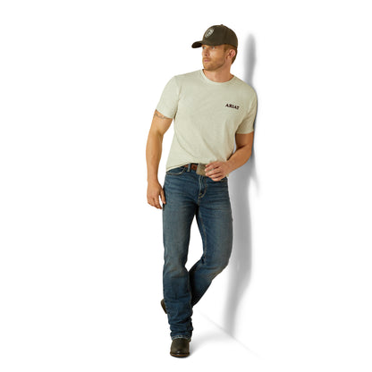 ARIAT MENS STRAIGHT SHOOTER TEE