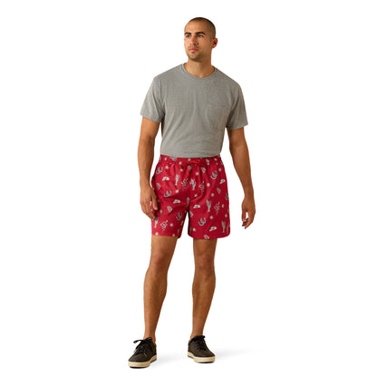 ARIAT MENS THE WEEKENDER 6in SHORTS