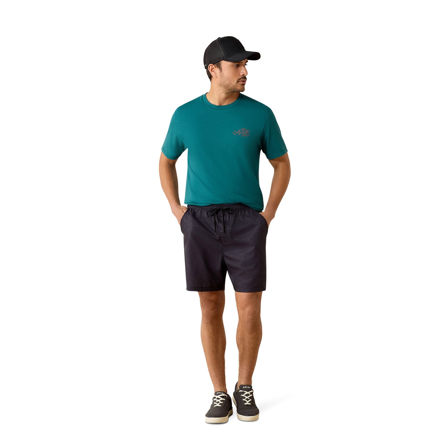 ARIAT MENS THE WEEKENDER 6in SHORTS