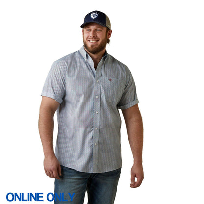 ARIAT MENS WRINKLE FREE ERON CLASSIC SHIRT-Ranges Country