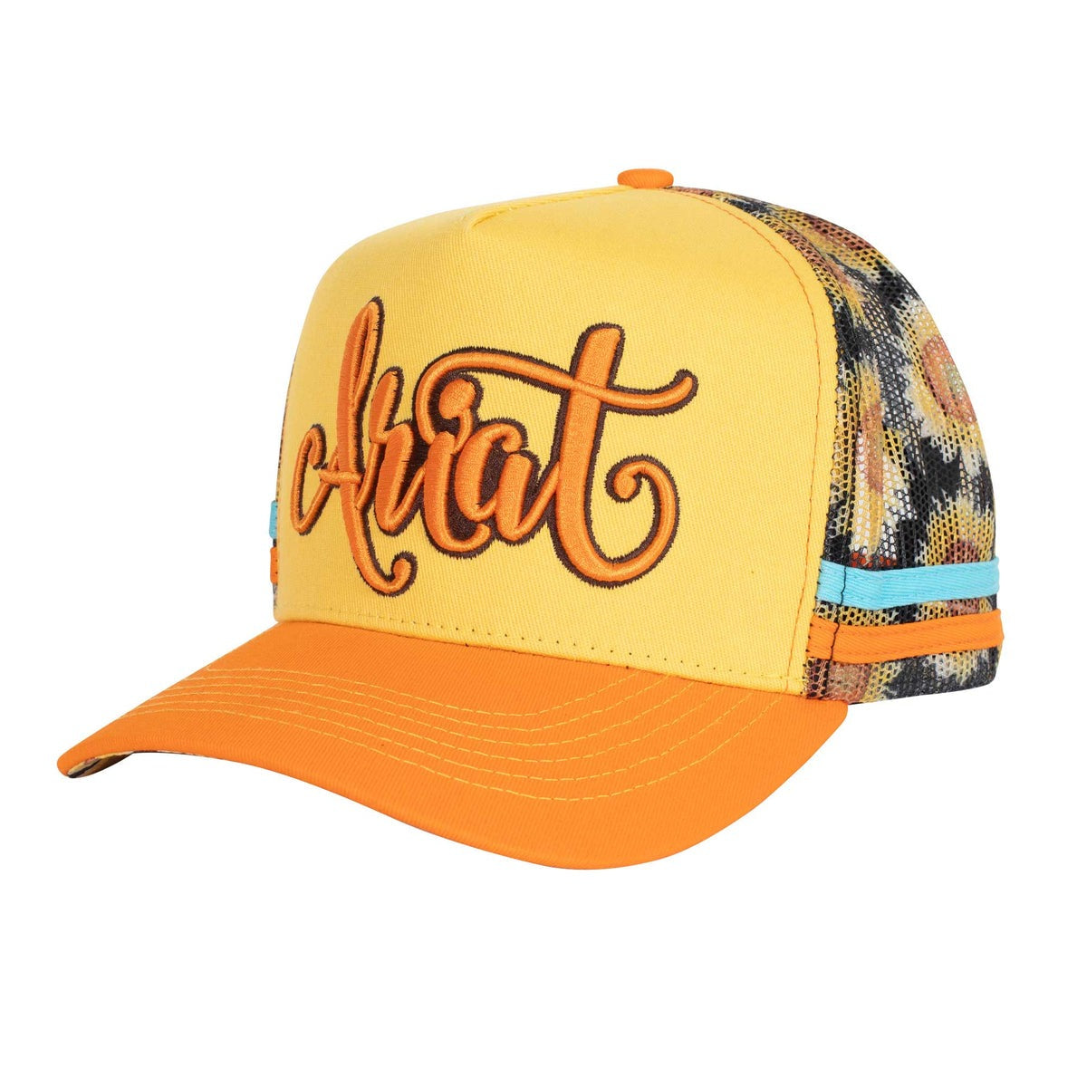 ARIAT SUNFLOWER SCRIPT TRUCKER CAP-Ranges Country