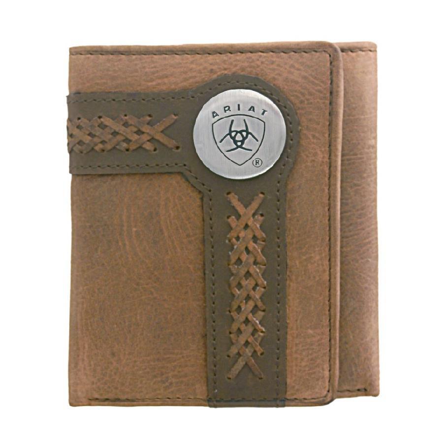 ARIAT TRI FOLD WALLET-Ranges Country