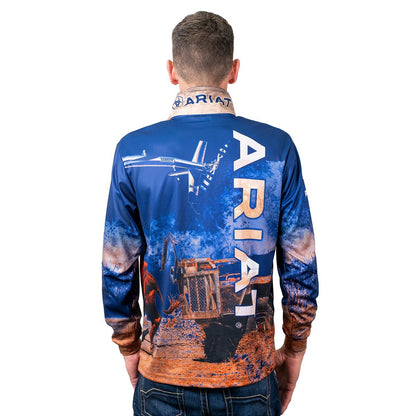 ARIAT UNISEX BULLCATCHER FISHING SHIRT