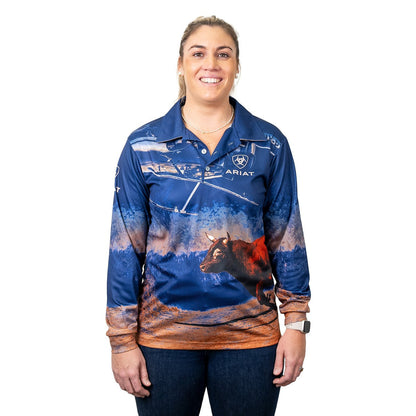ARIAT UNISEX BULLCATCHER FISHING SHIRT